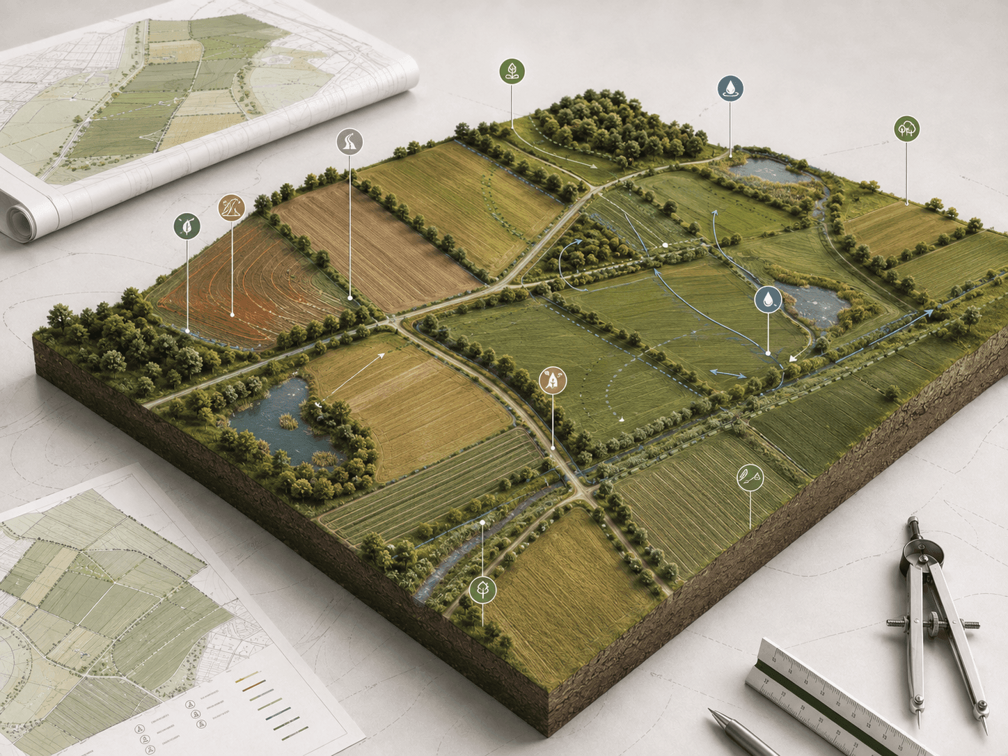 Plan of common facilities
